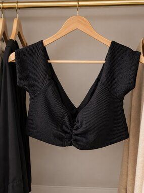 H&M Black Swim Top-NWT